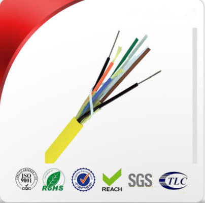 فیبر نوری چند منظوره Buffered داخلی کابل FRP قدرت مرکزی عضو طراحی