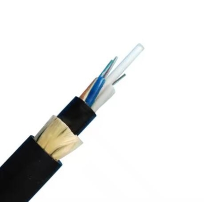 ADSS Single Mode Self-Supporting 24 Core Fiber Optic Cable G652D برای هوا