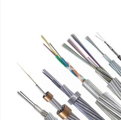 طرح های معمولی OPGW از لوله های فولاد ضد زنگ پوشش داده شده مرکزی برای نصب هوایی ارتباطات برق