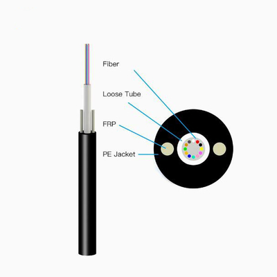 کابل فیبر نوری با فیبر HDPE GYXTW