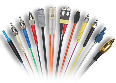 SC UPC فیبر پچ سیم، کابل فیبر جیمز SM 3.0mm PVC کت OEM