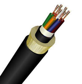 ژاکت ADSS PE 2-144 Core تمام کیفیت و ایمنی دی الکتریک ما یک کابل فیبر نوری سخت و در فضای باز اجرا کرده ایم