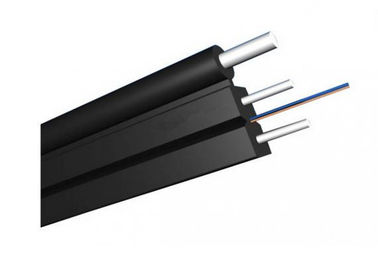 کابل فیبر نوری دیجیتال داخلی داخلی تخت FTTH 1 هسته G657A کابل قطره پروانه LSZH