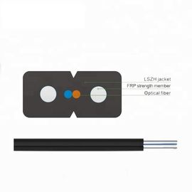 1/2/4 هسته با غلاف LSZH GJXH/GJXFH FTTH FRP کابل دراپ حالت تک حالته برای فضای داخلی