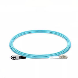 سیم پچ SC -LC ، کابل های فیبر فیبر 2.50 میلی متر قطر PVC مواد با غلظت بالا کارخانه