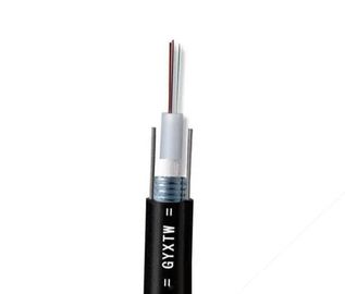 2-24 Core G652D GYXTW Un I- لوله کابل فیبر نوری در فضای باز / ارتباطات فیبر نوری SM ارتباطات