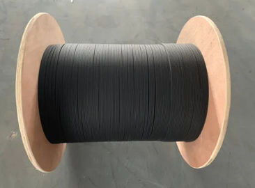کابل فیبر نوری داخلی کابل Black Jacket FTTH drop با فیبر G657A1 برای فضای داخلی