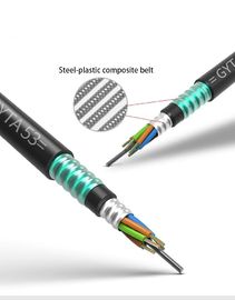 96core GYTA53 Loose Tube Stranding Direct Burial Double Armored Outdoor فیبر نوری در فضای باز
