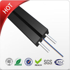 FRP Glass Flex Durable Drop Cable Indoor Drop GJXFH Black Big Capacity Transmission Data