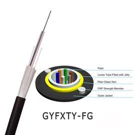 کابل مرکزی شل GYFXTY 6 هسته ای غیر فلزی و غیر زره پوش