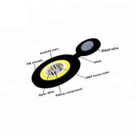 کابل فیبر نوری حجیم GYXTC8 در فضای باز Self Support Uni Tube