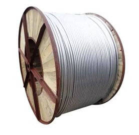 سیم زمینی نوری 2 لایه رشته ای فولادی ضد زنگ تحت پوشش آلومینیوم OPGW کابل فیبر نوری از راه دور