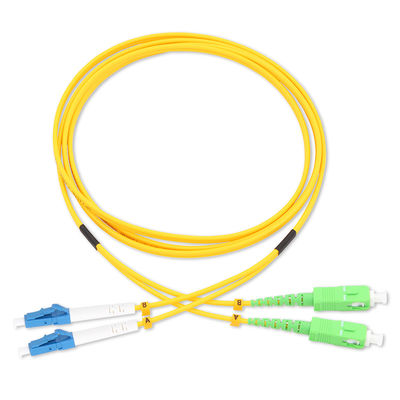 LC Pigtails کابل پیچ فیبر نوری برای سرعت انتقال داده راه حل