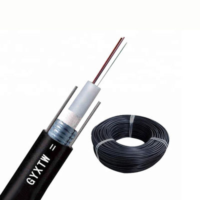 HDPE دو غلاف GYTA53/GYTS53 Single Mode زره پوش در مورد کابل فیبر نوری مستقیم در فضای باز