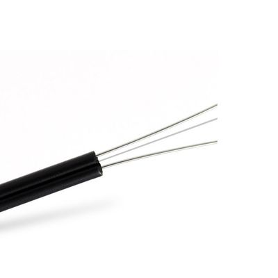 سرب غلاف LSZH در GJYXCH 2 Core Communication G.657A FTTH فیبر Drop Cable