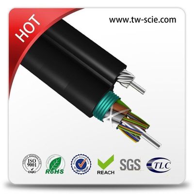 کابل فیبر نوری OEM 8 12 24 Core FIG8 تصویر 8 فیبر نوری (GYTC8S)