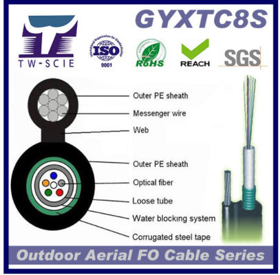 GYXTC8S کابل فیبر نوری 24 هسته ای در فضای باز